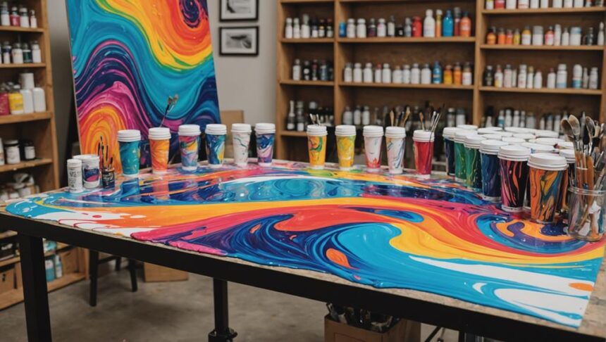 beginner s acrylic pour guide