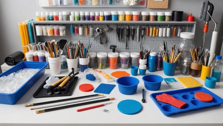 beginner resin art tools