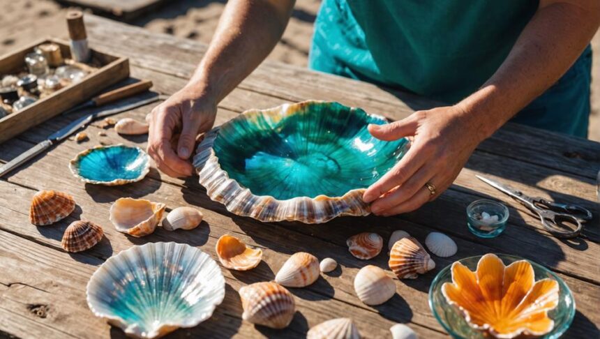 create sea shell masterpiece