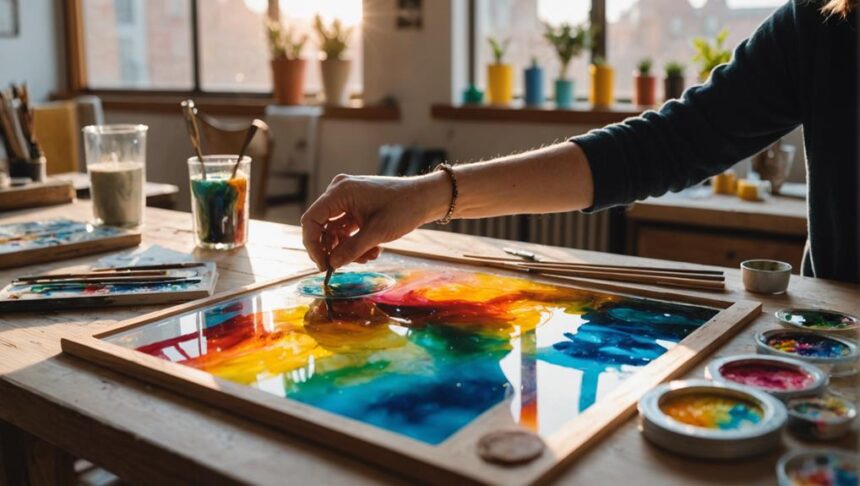 preserve memories through resin
