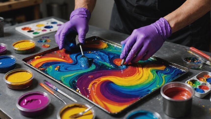 step by step resin art guide