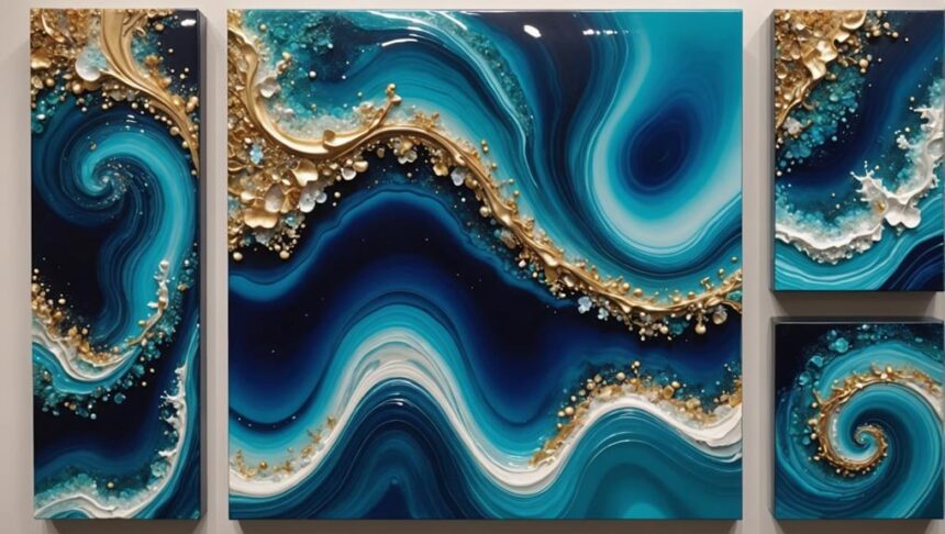 stunning resin art collection