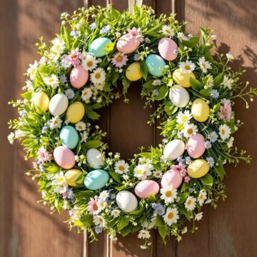easter wreath crafting guide