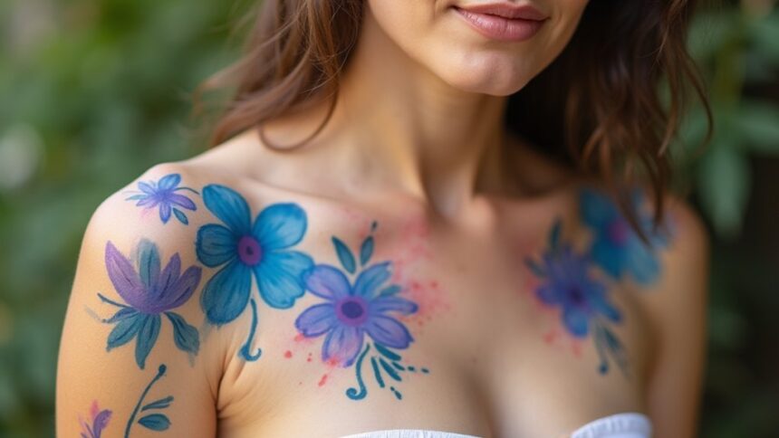 acrylic paint body safety