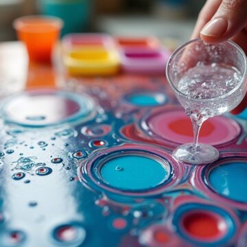 acrylic pouring substitute options