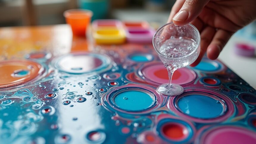 acrylic pouring substitute options
