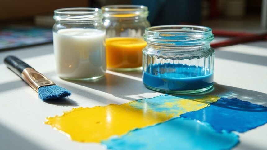 affordable acrylic medium alternatives