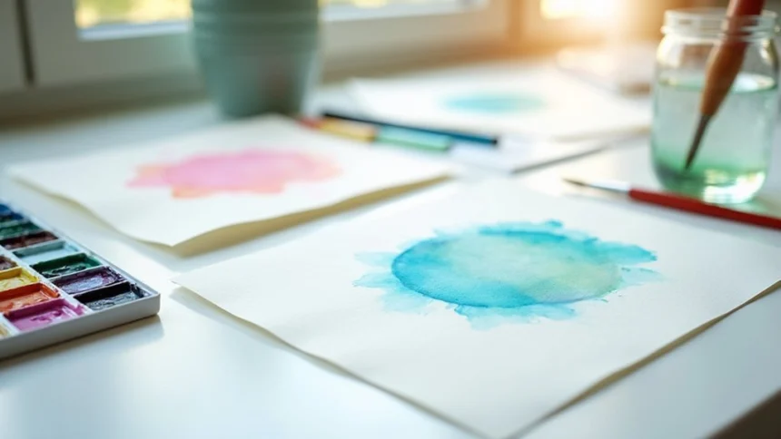 beginner friendly watercolor projects