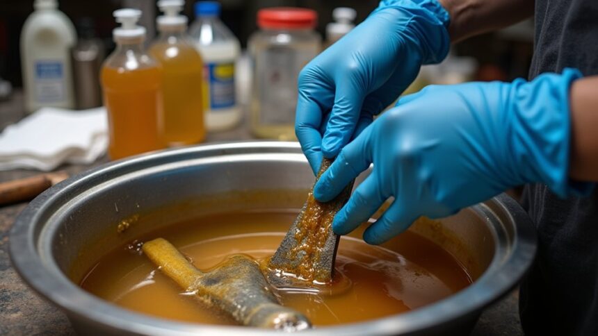 cleaning epoxy resin tools