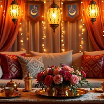 diy eid mubarak decorations