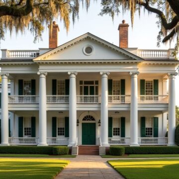elegant pre civil war structures