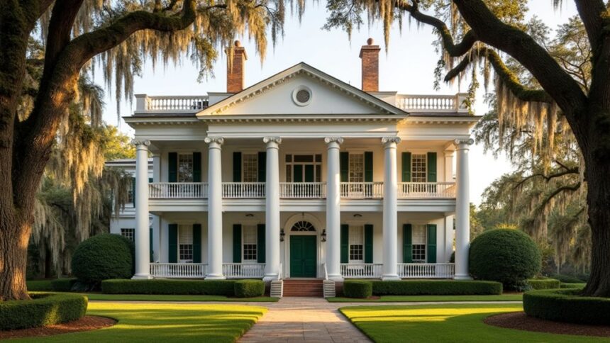 elegant pre civil war structures