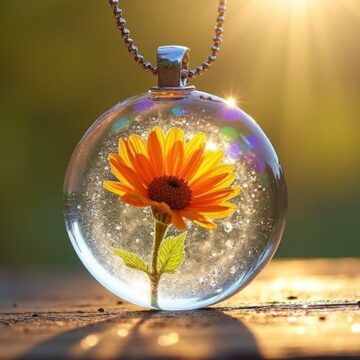 embedding photos in resin