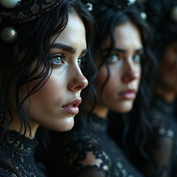 empowering dark feminine imagery