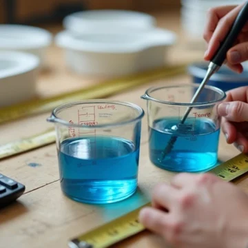 epoxy volume calculation guide
