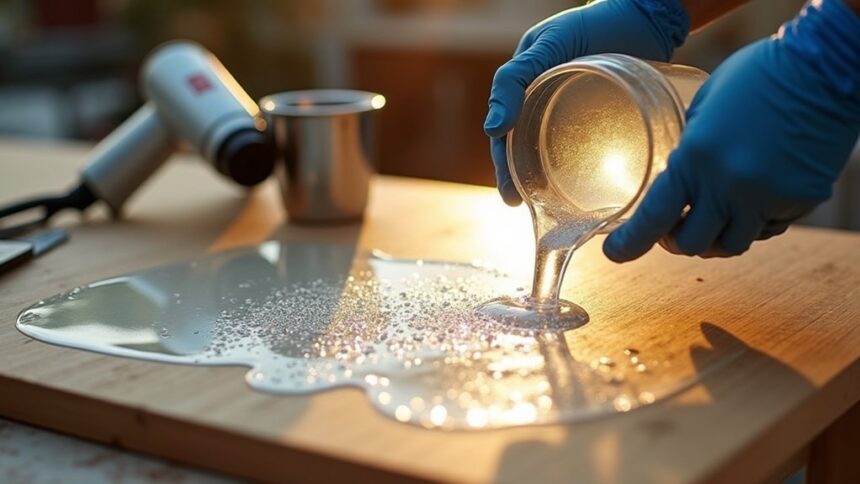 even coat resin techniques