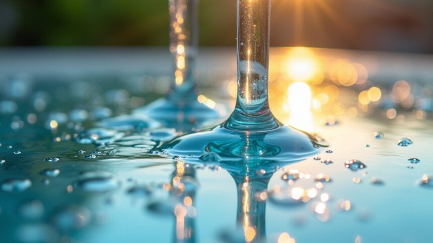 flawless transparent resin layers
