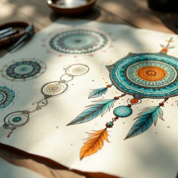 free spirited boho sketches