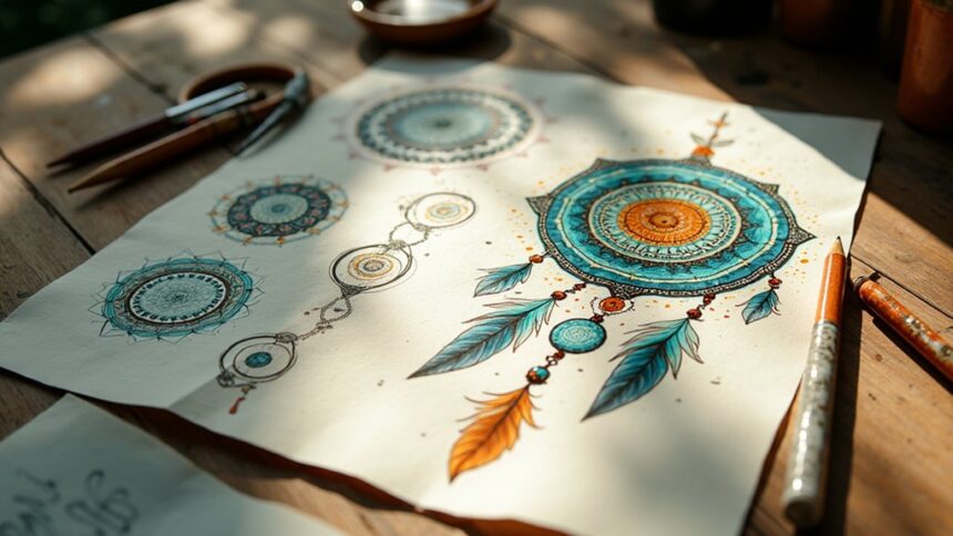 free spirited boho sketches