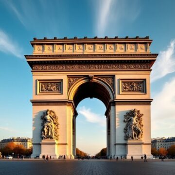 french architectural sketching landmarks