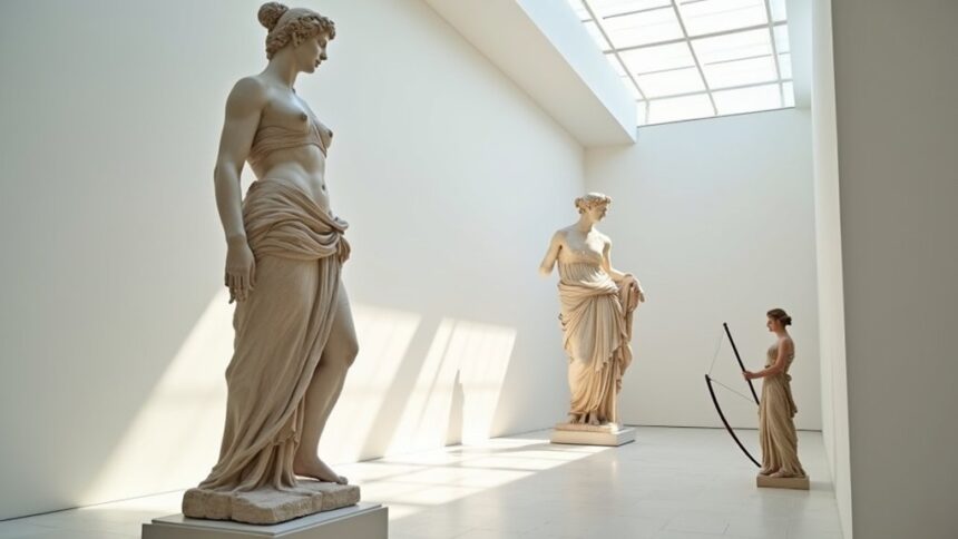iconic female greek sculptures