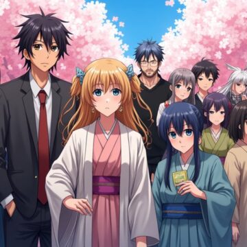 japanese manga character concepts