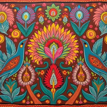 madhubani s vibrant folk motifs
