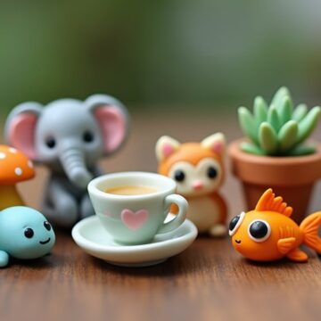 miniature clay sculpture ideas