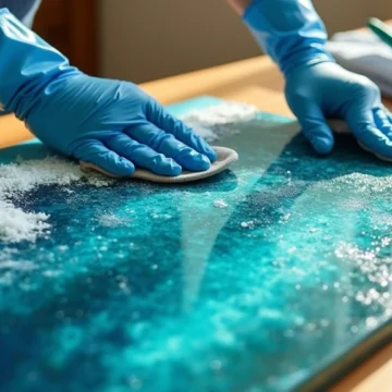 resin art maintenance tips