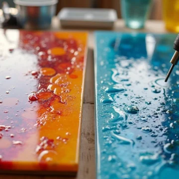 resin art techniques explained