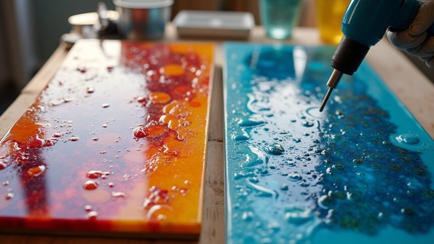 resin art techniques explained
