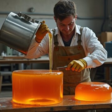 resin manufacturing process explained