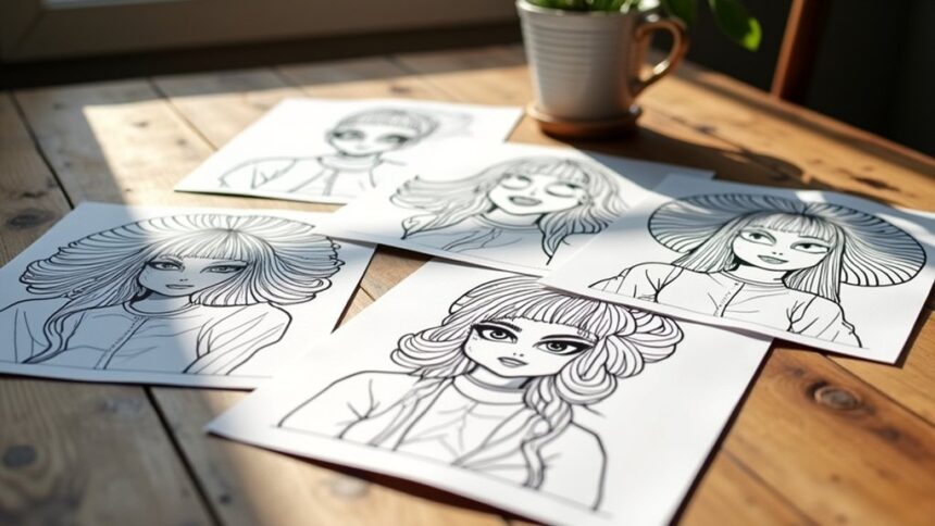 sassy baddie coloring pages