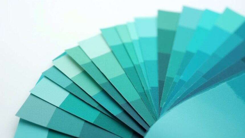 teal color variations explored