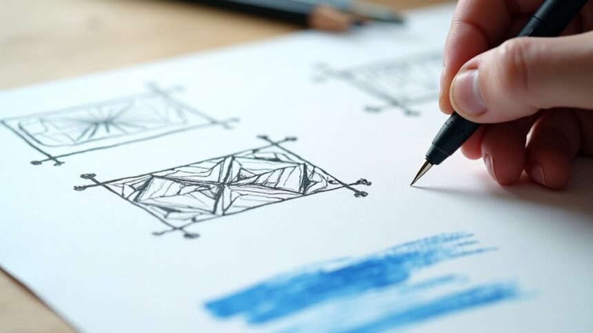 variety of artistic lines