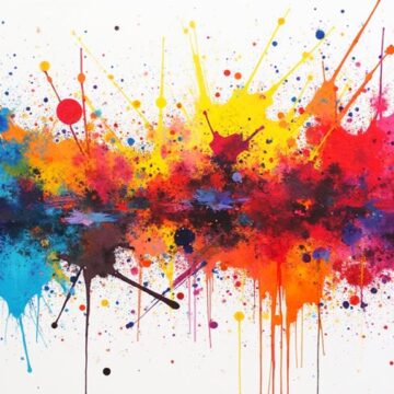 vibrant acrylic marker techniques