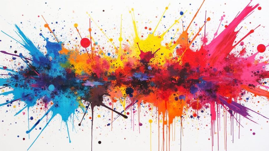 vibrant acrylic marker techniques