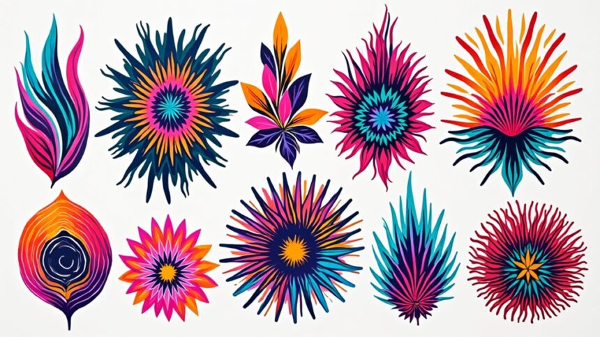 vibrant posca marker techniques