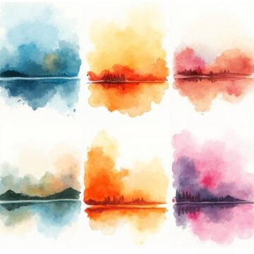vibrant watercolour art techniques