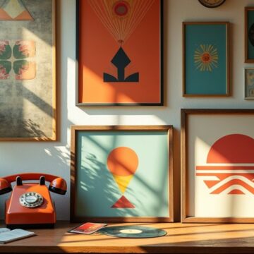 vintage aesthetics and color