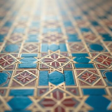 visual interest through repetition