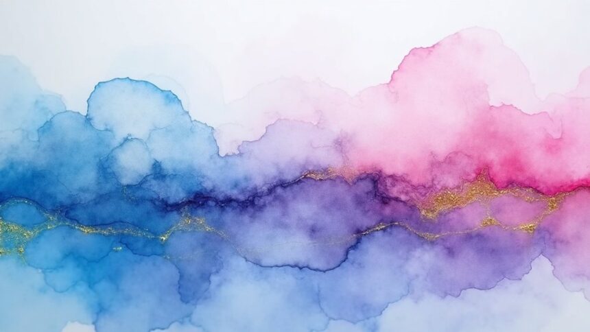 watercolour techniques and blends