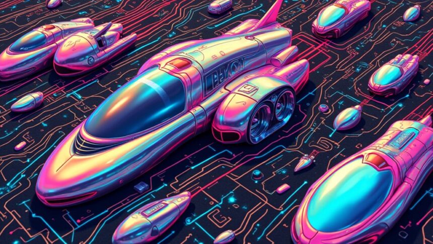 y2k retro futuristic art