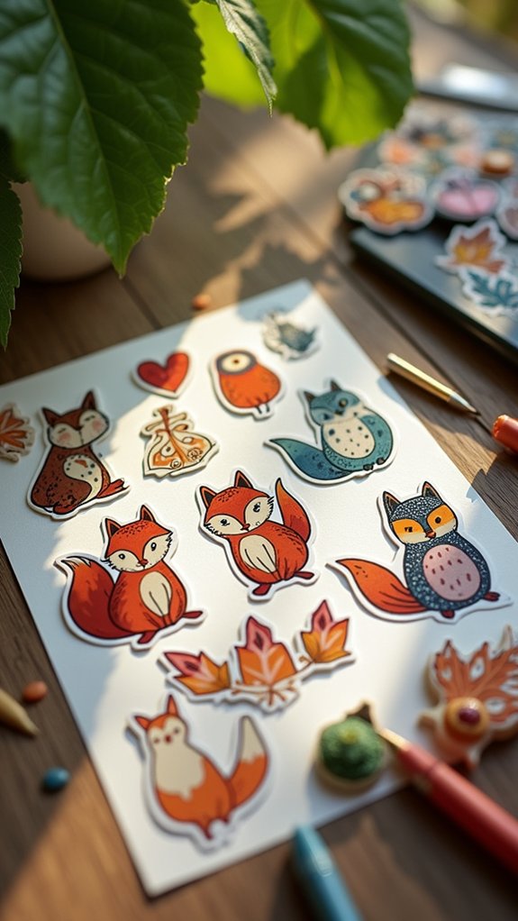 adorable woodland creature designs