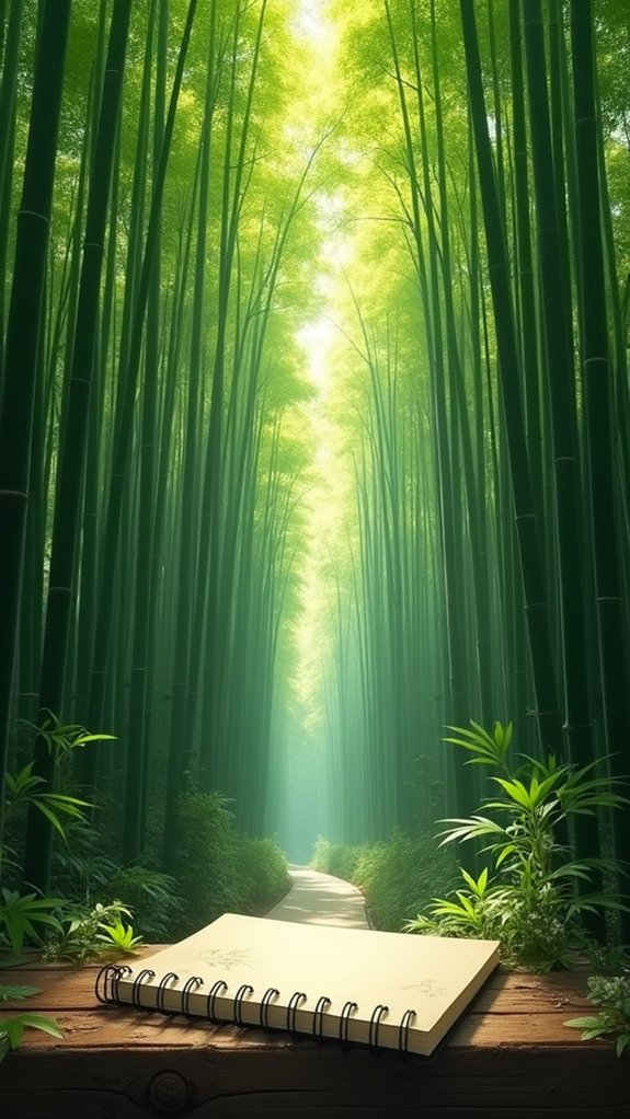 bamboo art promotes tranquility