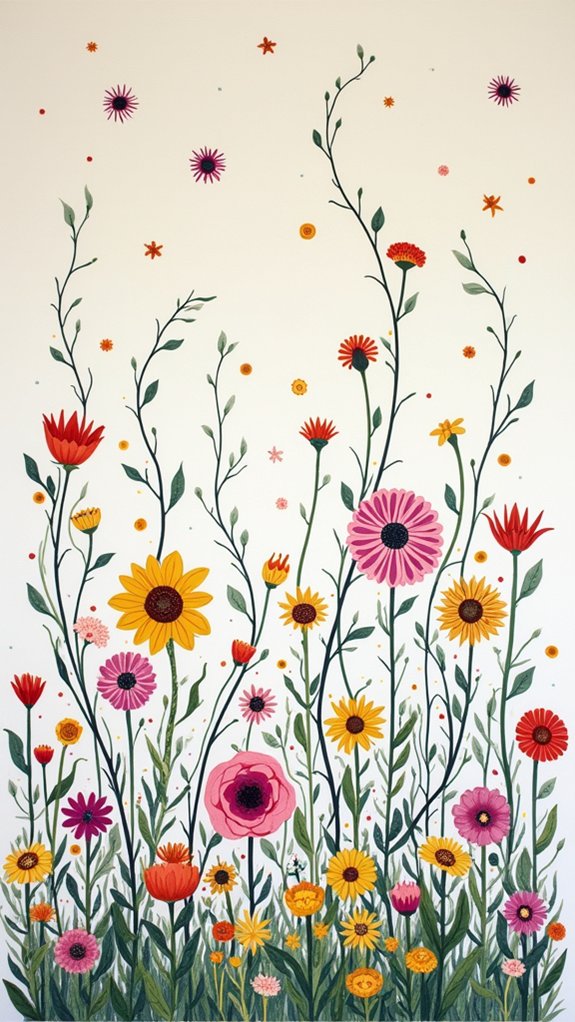 botanical doodle design styles