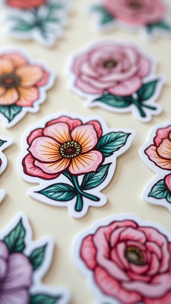 colorful whimsical flower bouquets