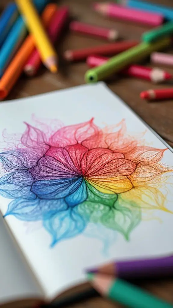 coloring shading blending techniques
