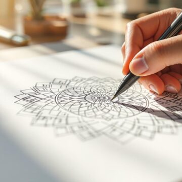 create a simple mandala