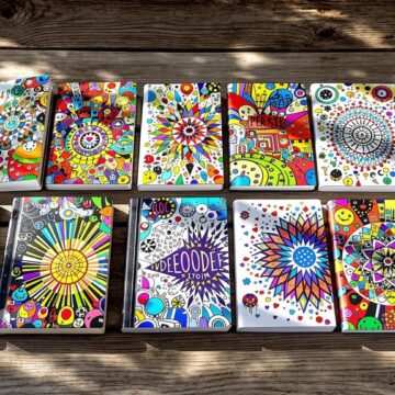 creative doodle art journals